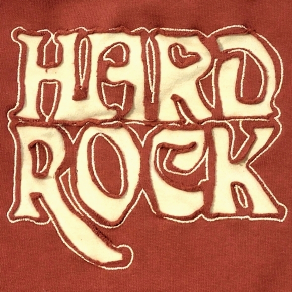 Hard Rock Cafe Margarita Venezuela Hoodie Large Burgandy Collectible Good 🔥 - Picture 6 of 13